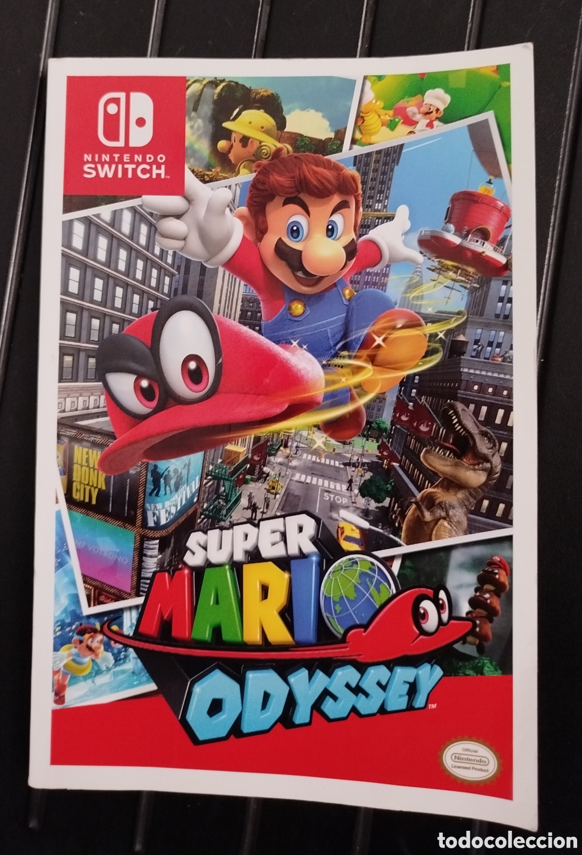 Videojuegos y consolas Nintendo Switch de segunda mano: Super Mario odyssey. Guia oficial - Foto 1