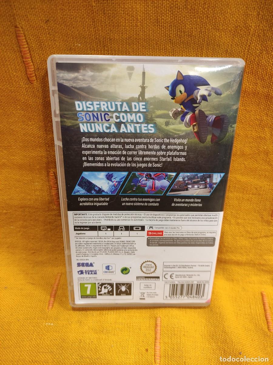 Videojuegos y consolas Nintendo Switch de segunda mano: Nintendo switch Sonic frontiers, SOLO la caja - Foto 2