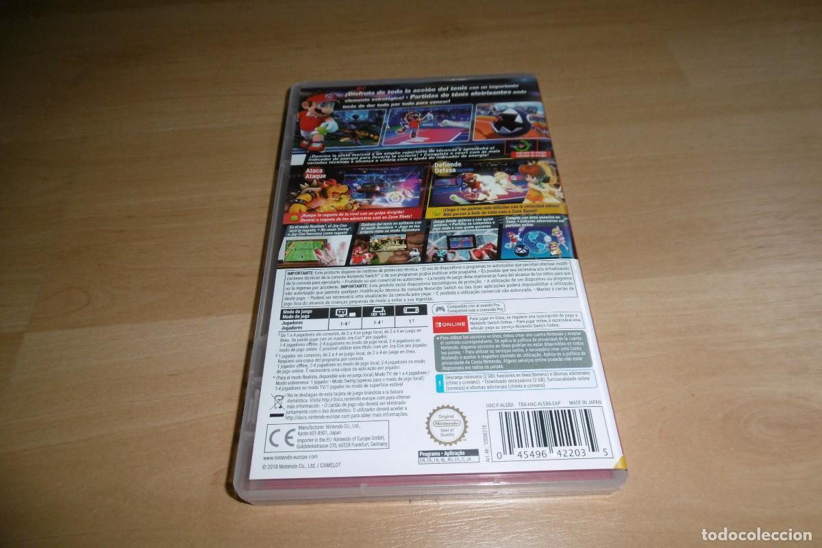 Videojuegos y consolas Nintendo Switch de segunda mano: NINTENDO SWITCH MARIO TENNIS ACES - Foto 3