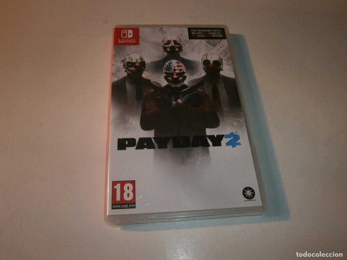 Videojuegos y consolas Nintendo Switch de segunda mano: PAYDAY 2 NINTENDO SWITCH PAL NUEVO PRECINTADO - Foto 1