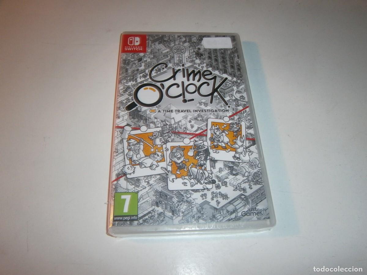 Videojuegos y consolas Nintendo Switch de segunda mano: CRIME OCLOCK NINTENDO SWITCH PAL NUEVO PRECINTADO - Foto 1