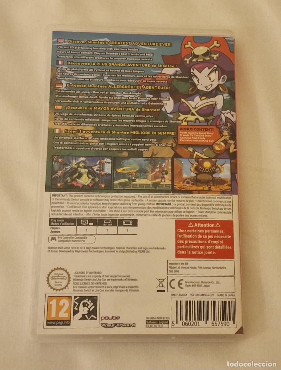 Videojuegos y consolas Nintendo Switch de segunda mano: Shantae: Half-Genie Hero Switch - Foto 2