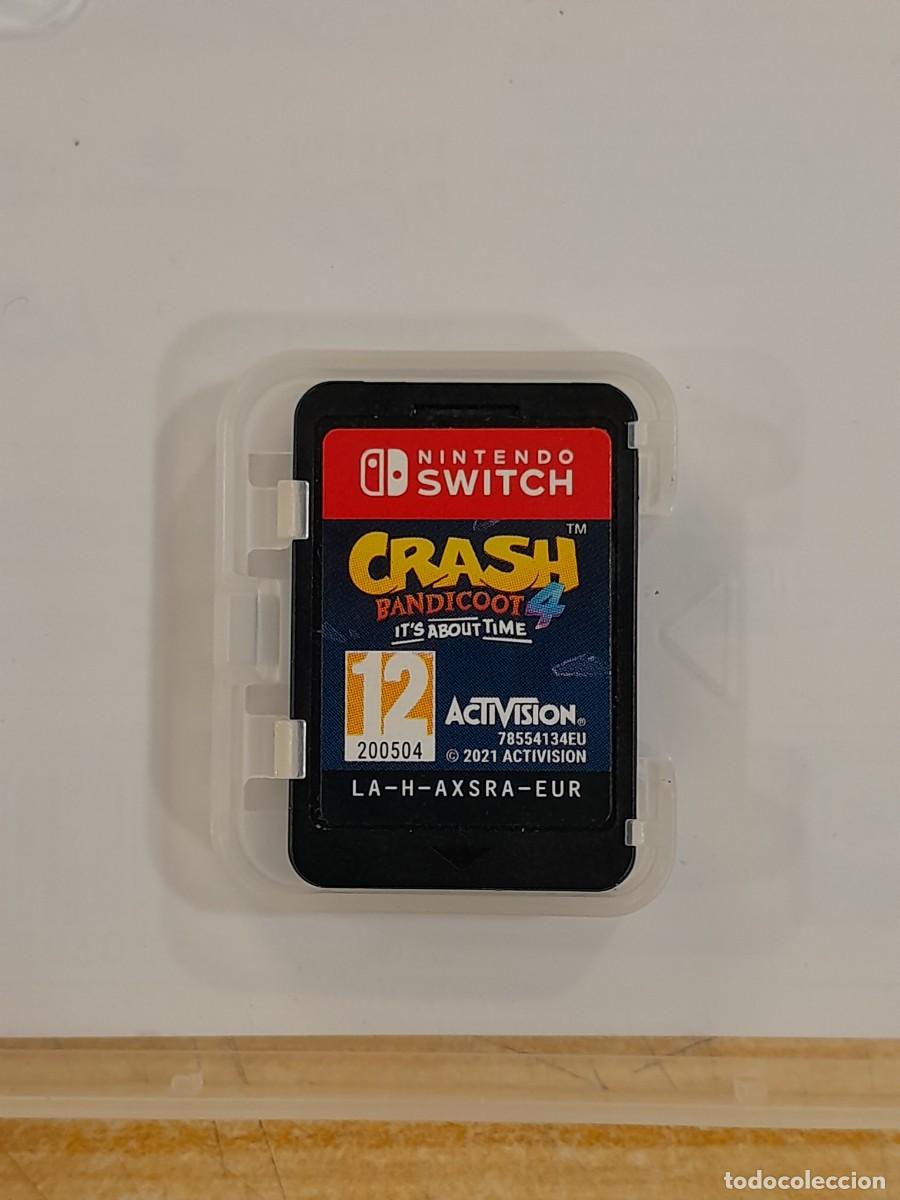 Videojuegos y consolas Nintendo Switch de segunda mano: NINTENDO SWITCH CRASH BANDICOOT 4 ITS ABOUT TIME - Foto 7