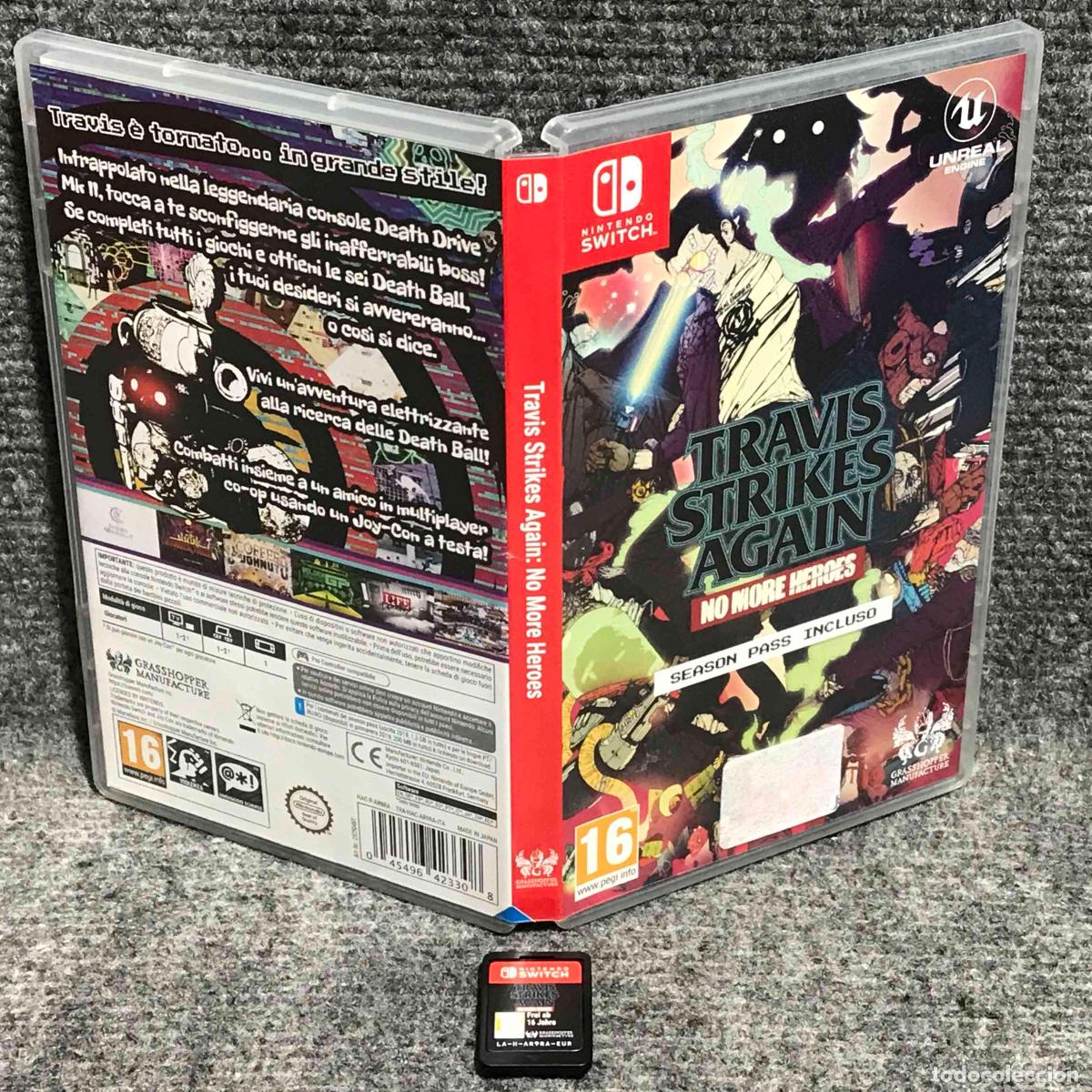 Videojuegos y consolas Nintendo Switch de segunda mano: TRAVIS STRIKES AGAIN NO MORE HEROES NINTENDO SWITCH - Foto 1