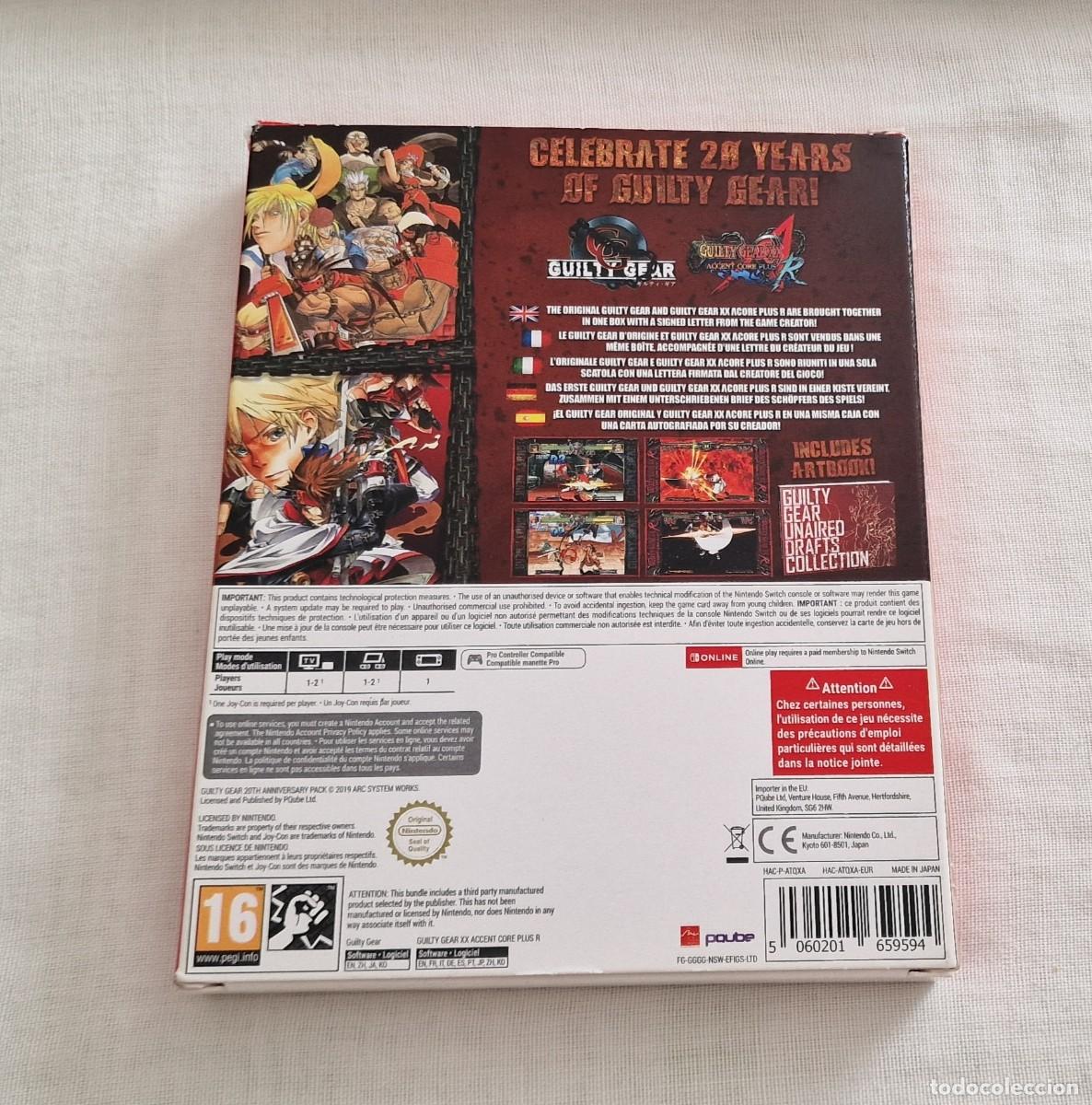 Videojuegos y consolas Nintendo Switch de segunda mano: Guilty Gear 20TH Anniversary Pack Nintendo Switch - Foto 2