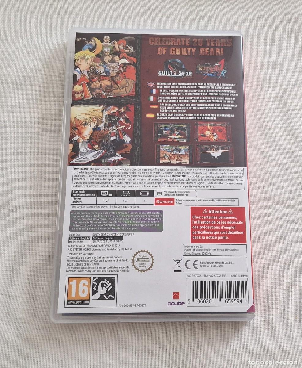 Videojuegos y consolas Nintendo Switch de segunda mano: Guilty Gear 20TH Anniversary Pack Nintendo Switch - Foto 6