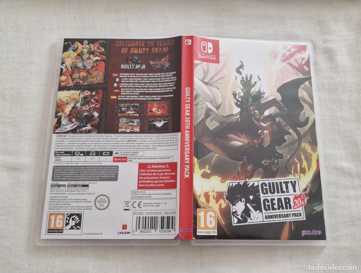Videojuegos y consolas Nintendo Switch de segunda mano: Guilty Gear 20TH Anniversary Pack Nintendo Switch - Foto 7