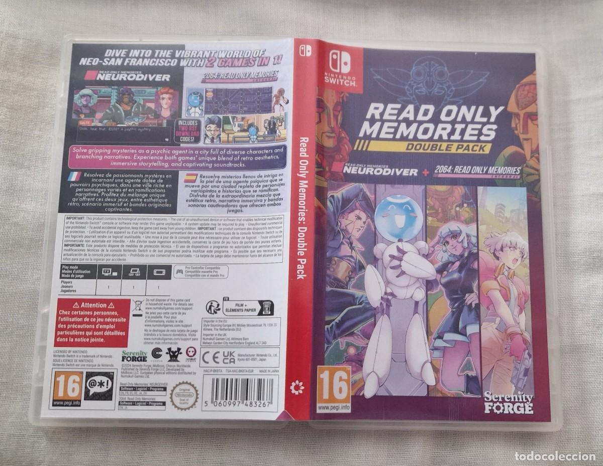 Videojuegos y consolas Nintendo Switch de segunda mano: Read Only Memories Double Pack - Foto 3