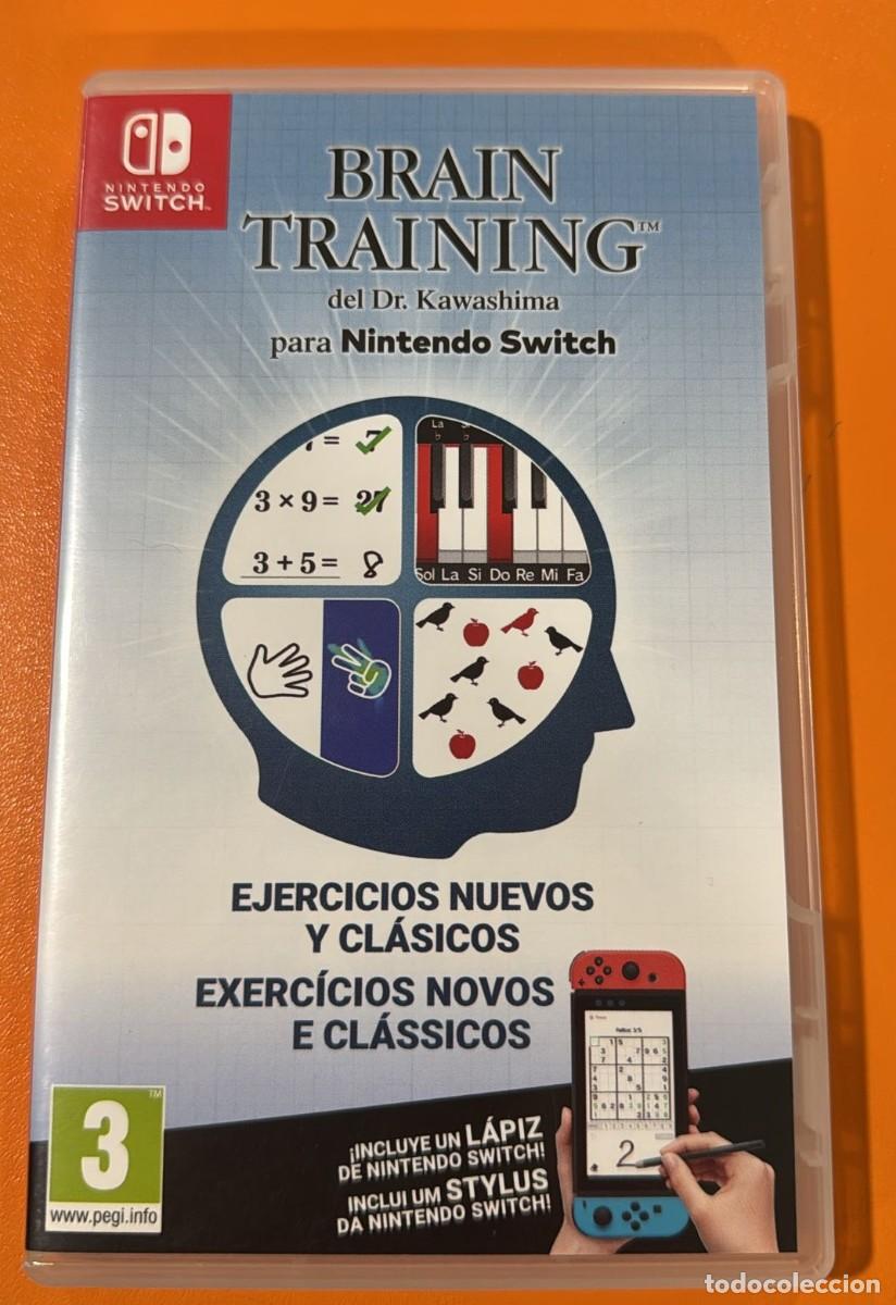 Videojuegos y consolas Nintendo Switch de segunda mano: Brain Training del Dr. Kawashima + L&aacute;piz [Nintendo Switch] - Foto 1