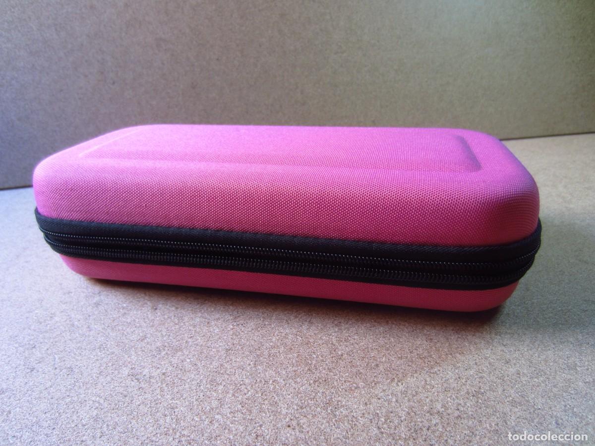 Videojuegos y consolas Nintendo Switch de segunda mano: Funda Color Rosa para Nintendo Switch (Primer Modelo) - Foto 3