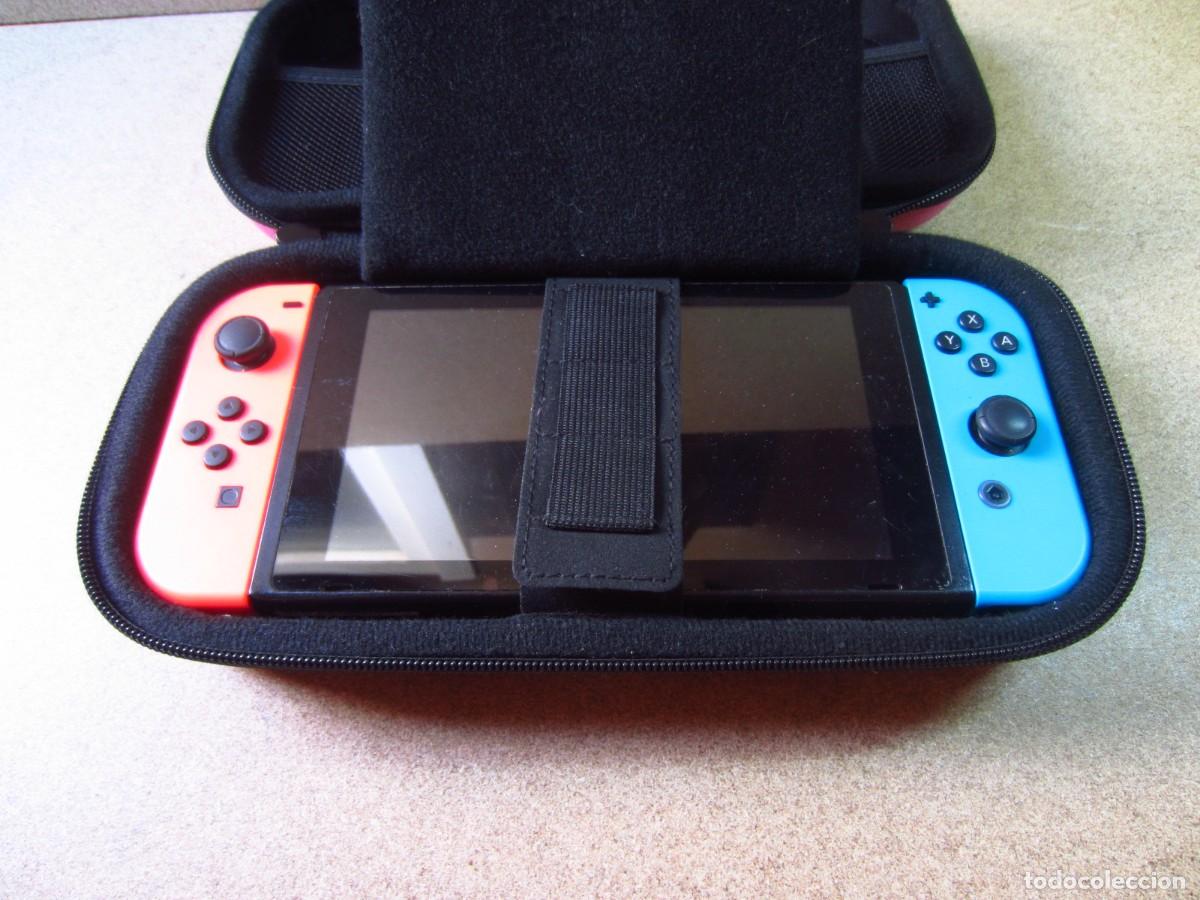 Videojuegos y consolas Nintendo Switch de segunda mano: Funda Color Rosa para Nintendo Switch (Primer Modelo) - Foto 11