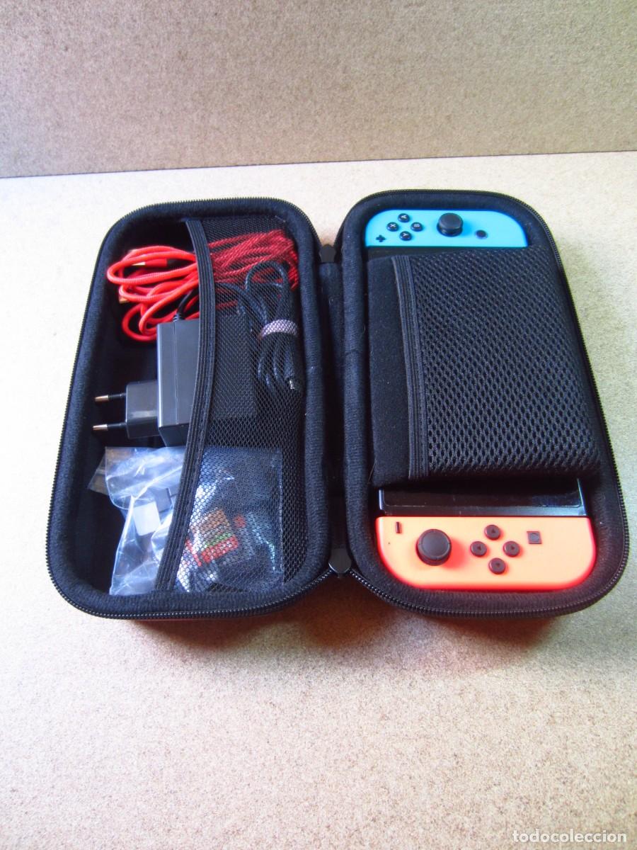Videojuegos y consolas Nintendo Switch de segunda mano: Funda Color Rosa para Nintendo Switch (Primer Modelo) - Foto 13