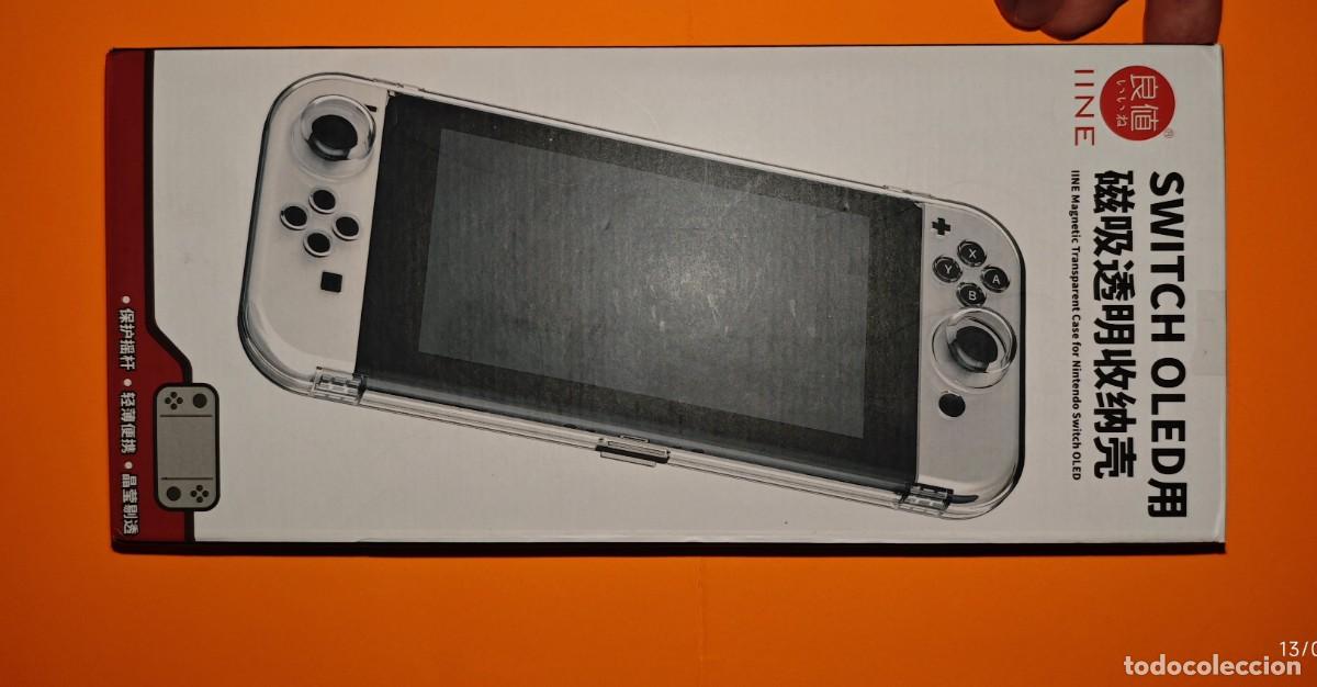 Videojuegos y consolas Nintendo Switch de segunda mano: FUNDA TRANSPARENTE RIGIDA PARA NINTENDO SWITCH - Foto 1