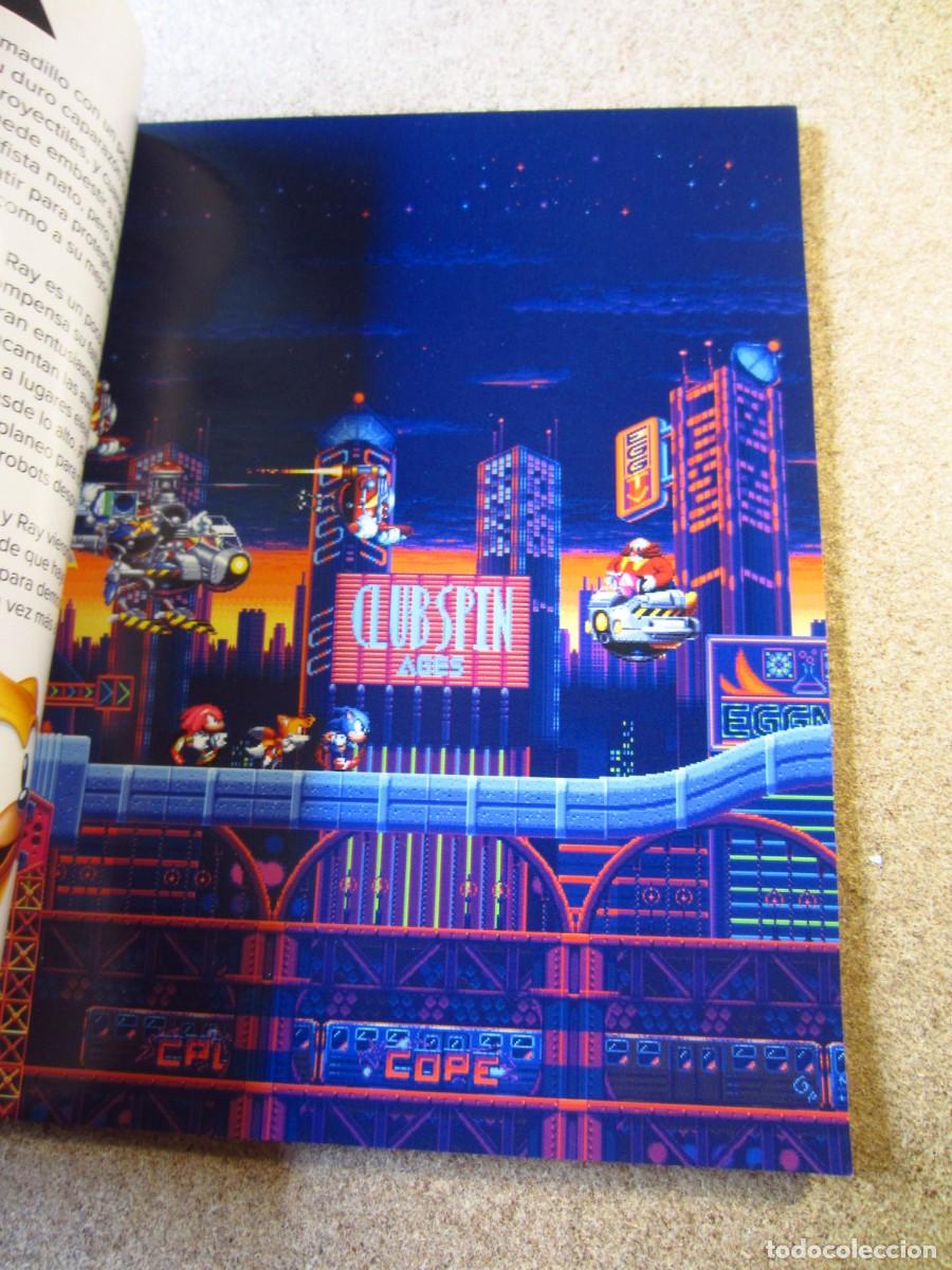 Videojuegos y consolas Nintendo Switch de segunda mano: Libro de Arte Sonic Mania Plus (Nintendo Switch) (SOLO LIBRO) - Foto 6