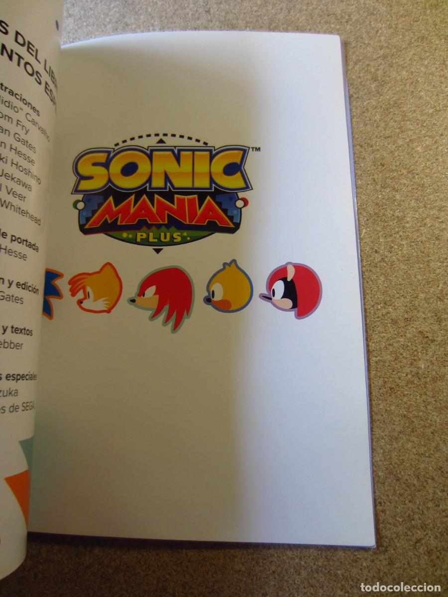 Videojuegos y consolas Nintendo Switch de segunda mano: Libro de Arte Sonic Mania Plus (Nintendo Switch) (SOLO LIBRO) - Foto 11