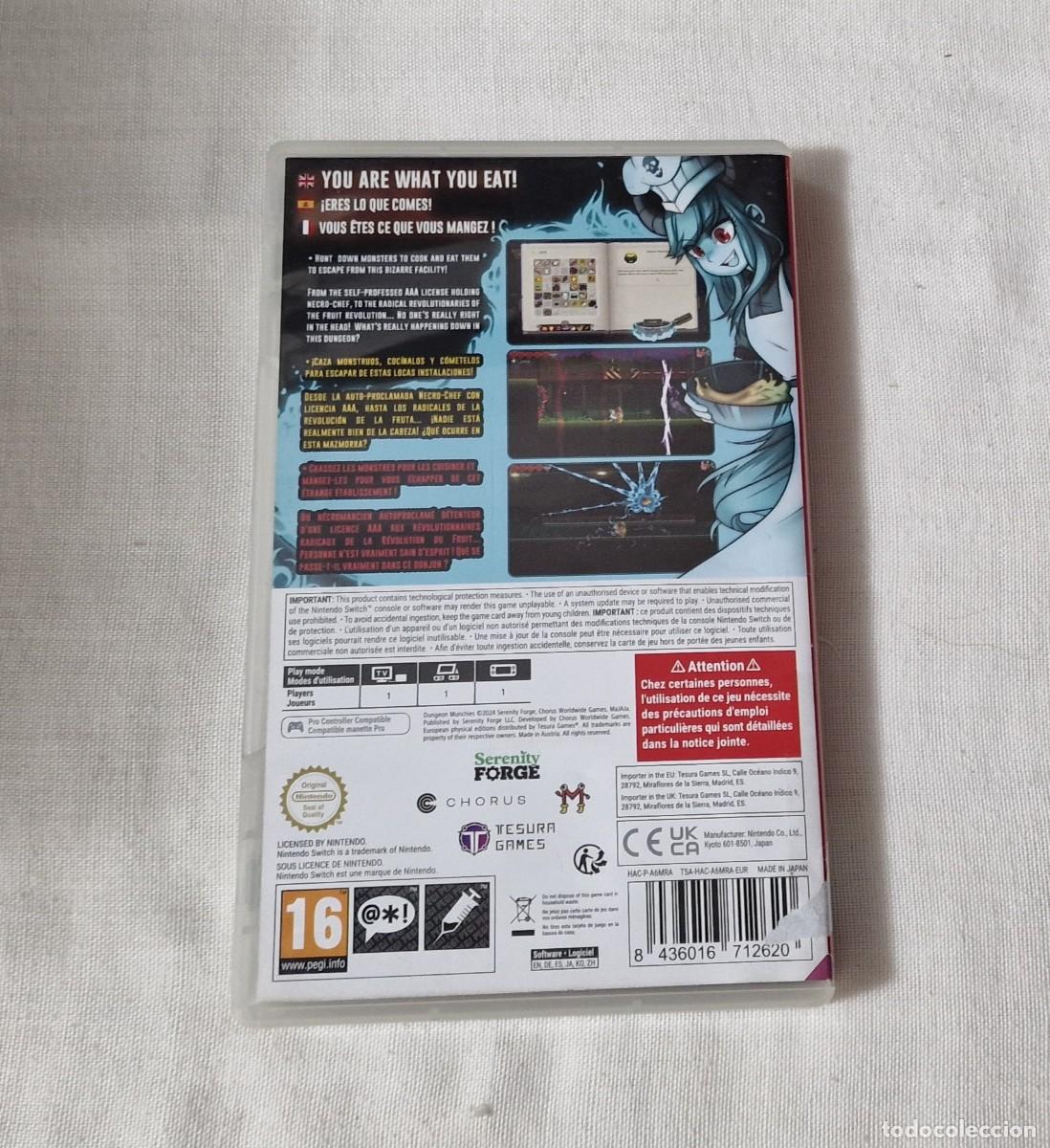 Videojuegos y consolas Nintendo Switch de segunda mano: Dungeon Munchies Switch - Foto 2