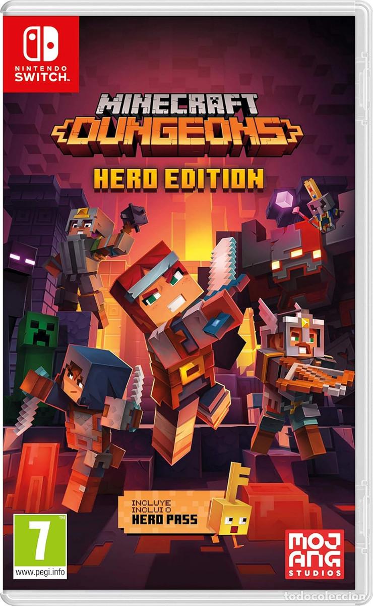 Videojuegos y consolas Nintendo Switch de segunda mano: Minecraft Dungeons: Hero Edition [Switch] - Foto 1