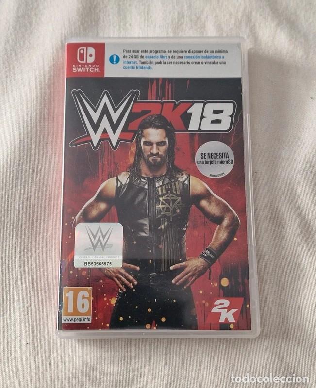 Videojuegos y consolas Nintendo Switch de segunda mano: WWE 2K18 Nintendo Switch - Foto 1