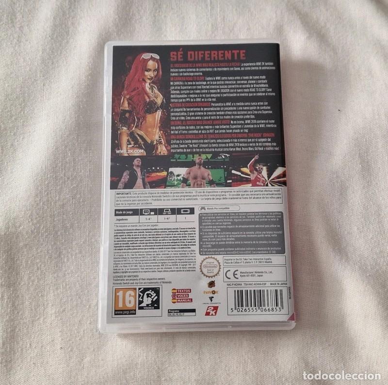 Videojuegos y consolas Nintendo Switch de segunda mano: WWE 2K18 Nintendo Switch - Foto 2