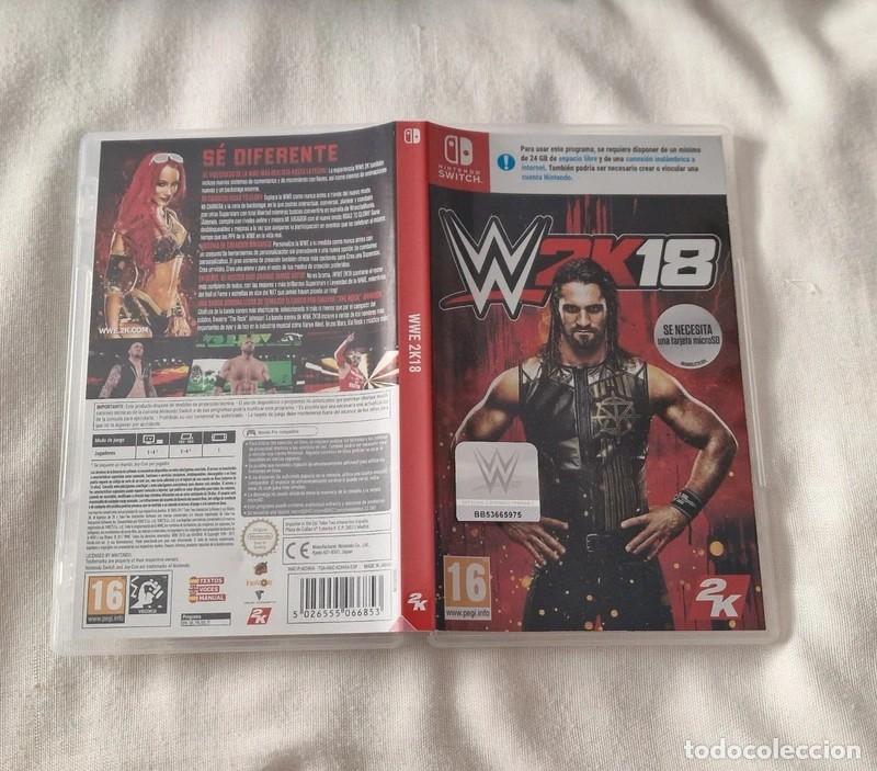 Videojuegos y consolas Nintendo Switch de segunda mano: WWE 2K18 Nintendo Switch - Foto 3