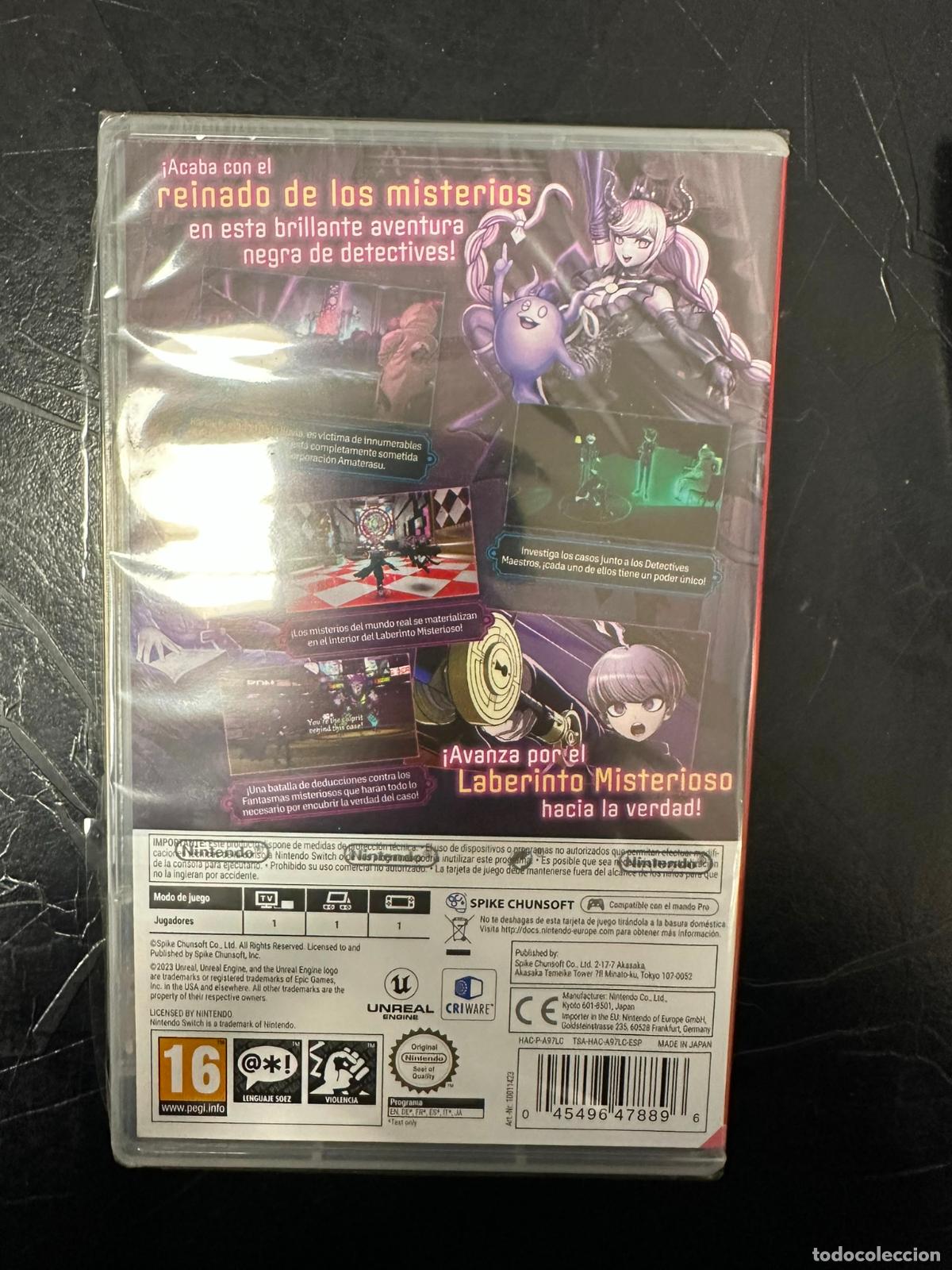 Videojuegos y consolas Nintendo Switch de segunda mano: MASTER DETECTIVE ARCHIVES RAIN CODE NUEVO PRECINTADO NINTENDO SWITCH PAL ESP - Foto 3