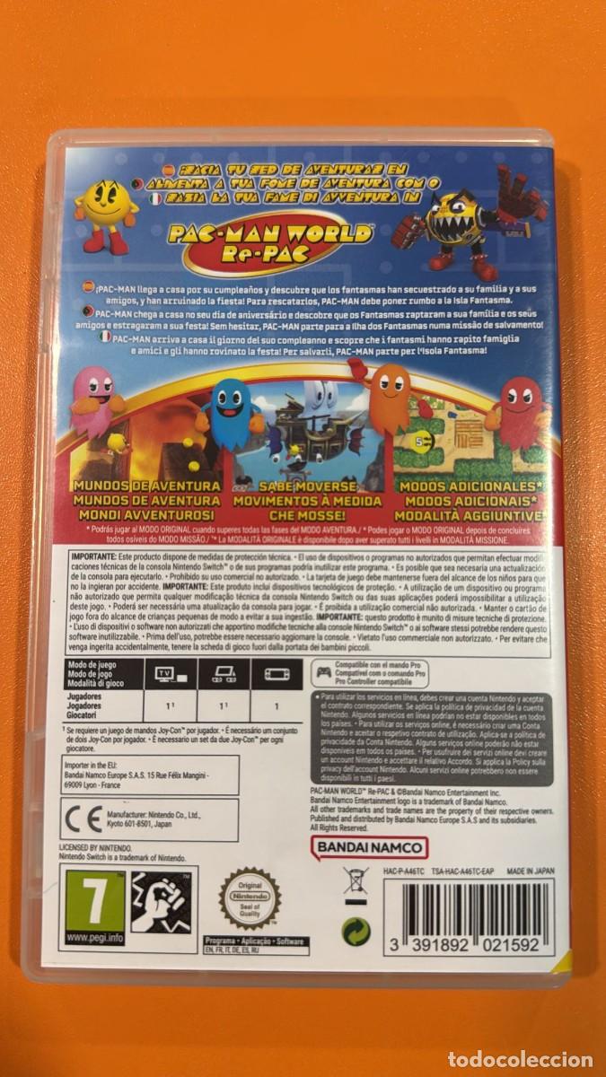 Videojuegos y consolas Nintendo Switch de segunda mano: Pac-Man World Re-Pac [Switch] - Foto 2