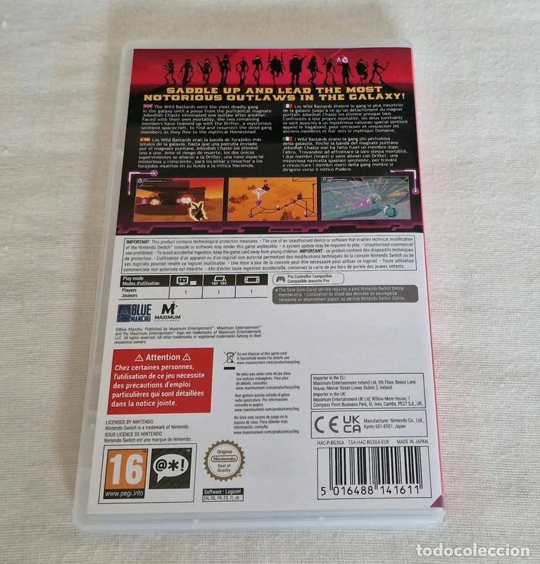 Videojuegos y consolas Nintendo Switch de segunda mano: Wild Bastards Switch - Foto 2