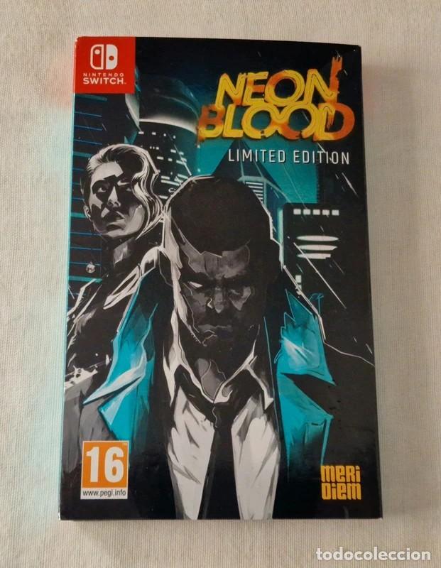 Videojuegos y consolas Nintendo Switch de segunda mano: Neon Blood Limited Edition Switch - Foto 1