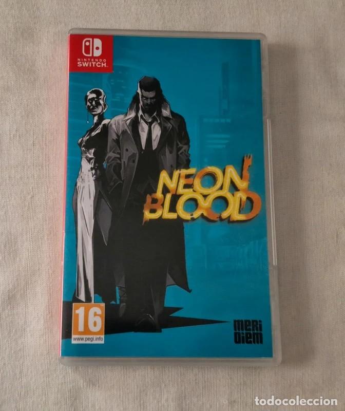 Videojuegos y consolas Nintendo Switch de segunda mano: Neon Blood Limited Edition Switch - Foto 3