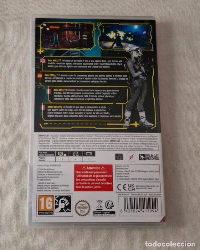 Videojuegos y consolas Nintendo Switch de segunda mano: Neon Blood Limited Edition Switch - Foto 4