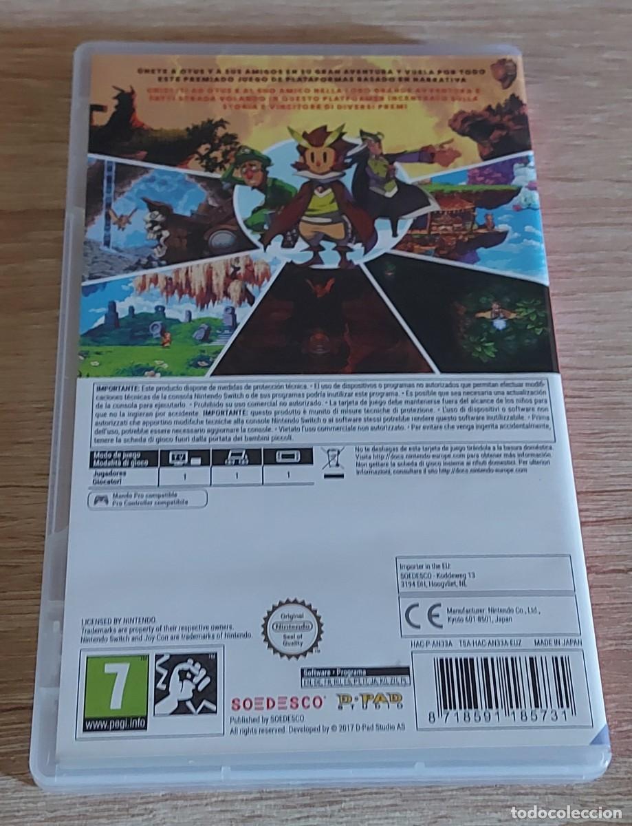 Videojuegos y consolas Nintendo Switch de segunda mano: OWLBOY NINTENDO SWITCH PAL ESPA&Ntilde;A - Foto 2