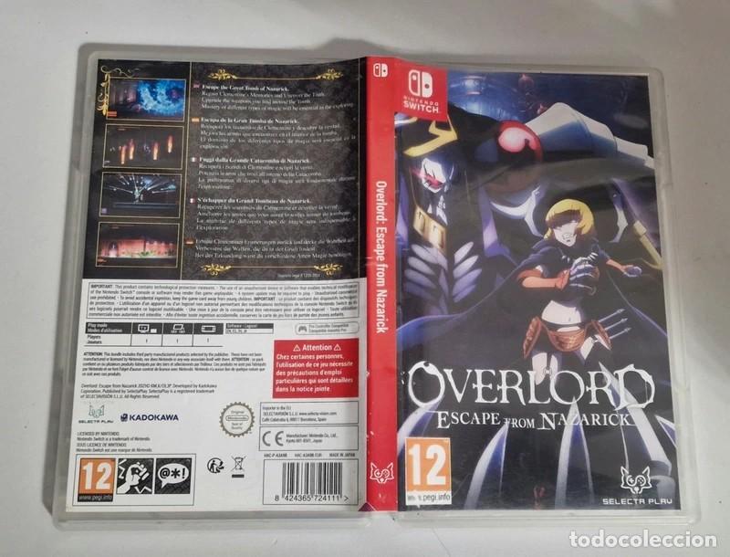 Videojuegos y consolas Nintendo Switch de segunda mano: Overlord Escape from Nazarick Switch - Foto 3