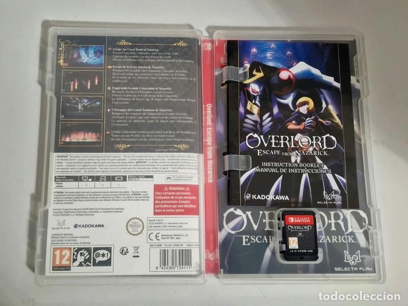 Videojuegos y consolas Nintendo Switch de segunda mano: Overlord Escape from Nazarick Switch - Foto 4