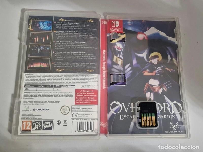Videojuegos y consolas Nintendo Switch de segunda mano: Overlord Escape from Nazarick Switch - Foto 5