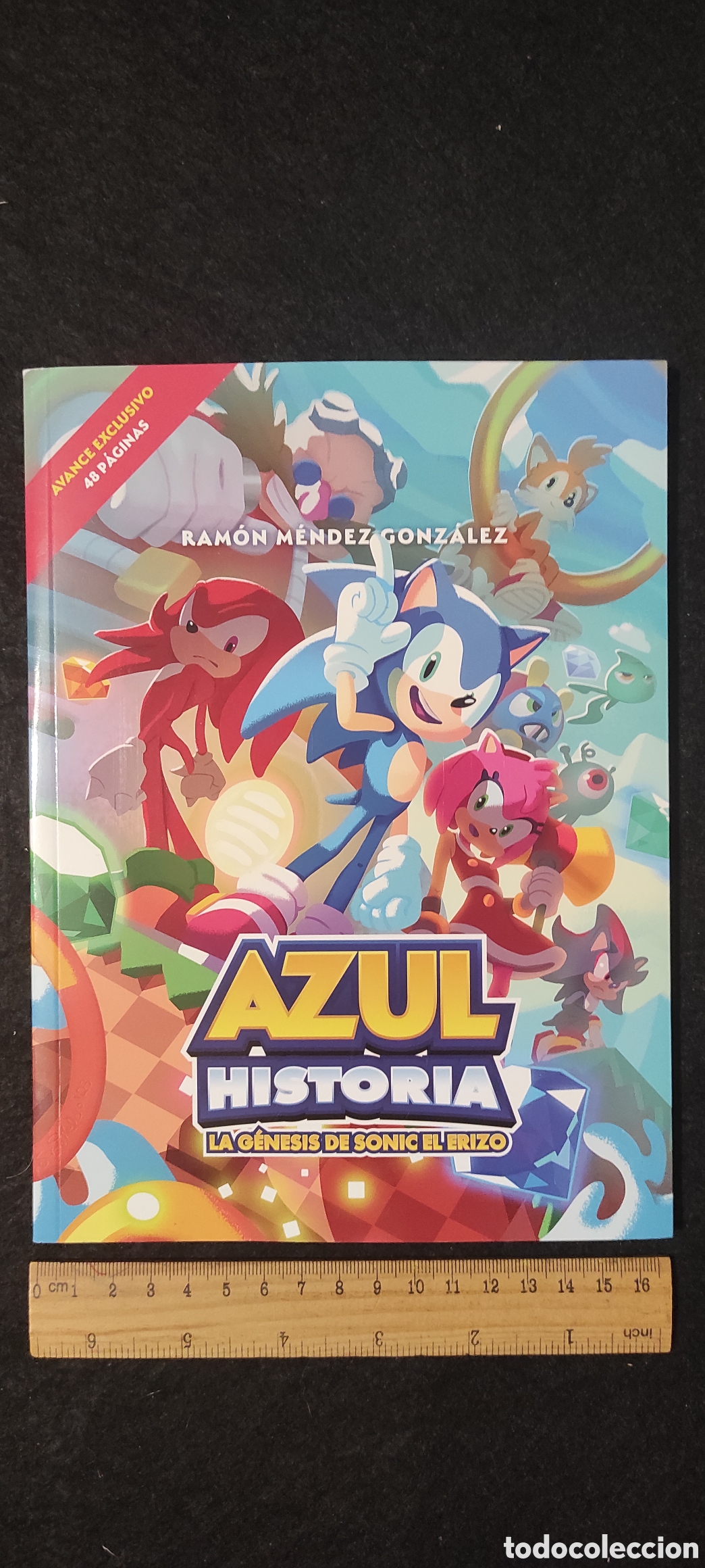 Videojuegos y consolas Nintendo Switch de segunda mano: Azul Historia La Genesis De Sonic El Erizo - Foto 1