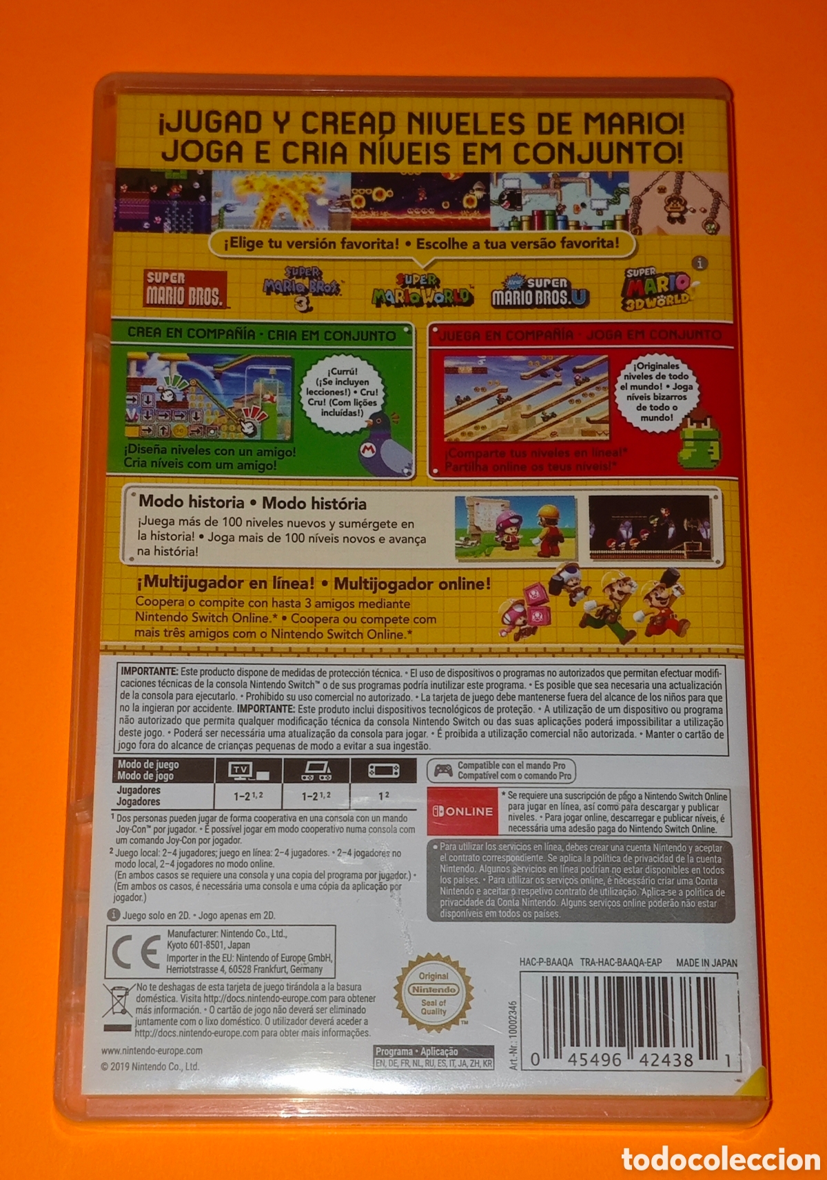 Videojuegos y consolas Nintendo Switch de segunda mano: Juego Nintendo Switch Mario Maker 2 - Foto 2