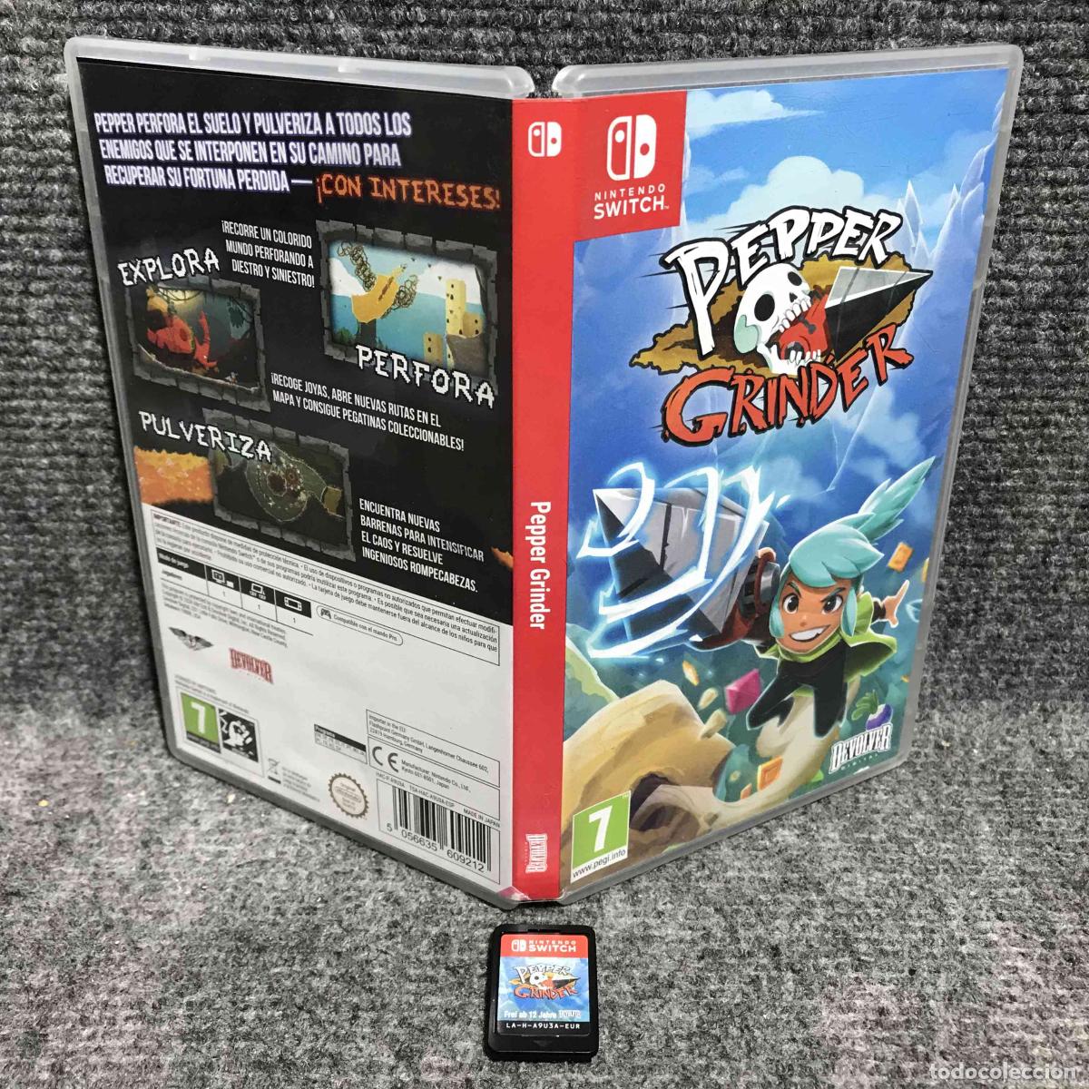 Videojuegos y consolas Nintendo Switch de segunda mano: PEPPER GRINDER NINTENDO SWITCH - Foto 1