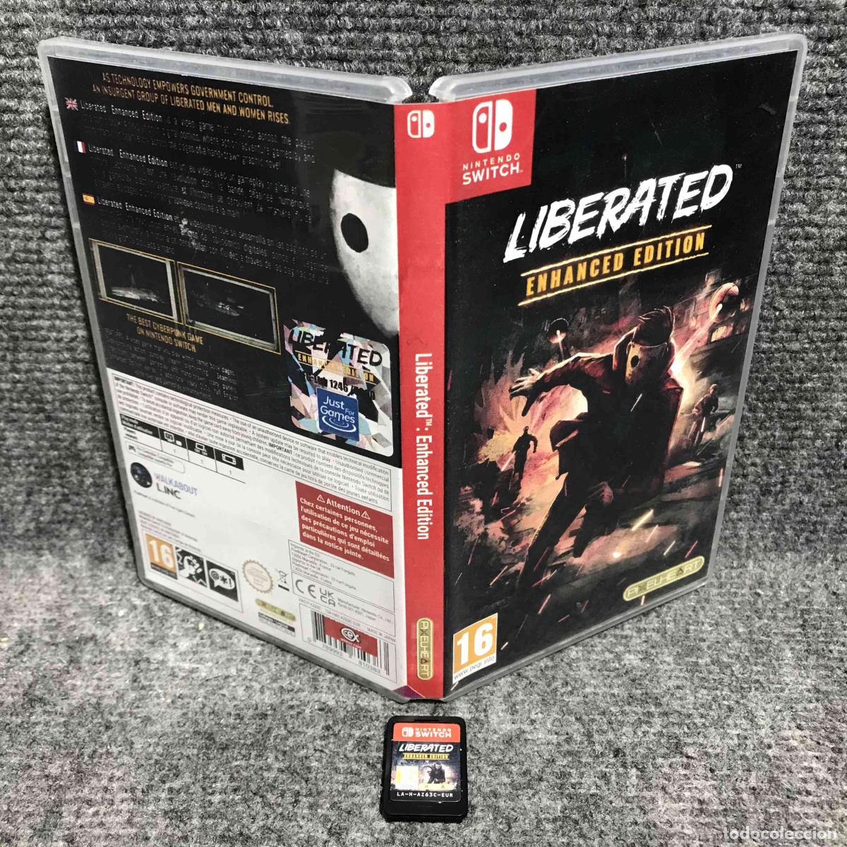 Videojuegos y consolas Nintendo Switch de segunda mano: LIBERATED ENHANCED EDITION NINTENDO SWITCH - Foto 1