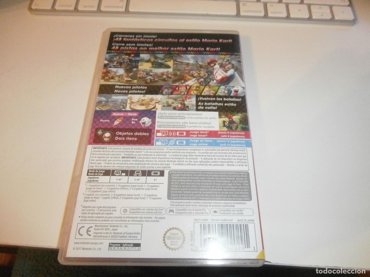 Videojuegos y consolas Nintendo Switch de segunda mano: MARIO KART 8 DELUXE NINTENDO SWITCH - Foto 3