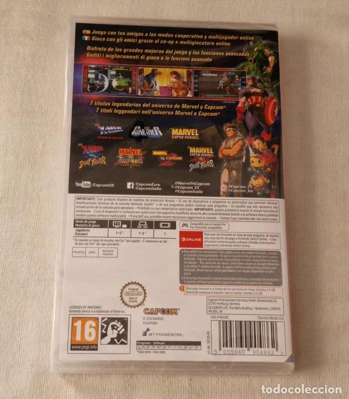 Videojuegos y consolas Nintendo Switch de segunda mano: Marvel Vs Capcom Fighting Collection Switch - Foto 2