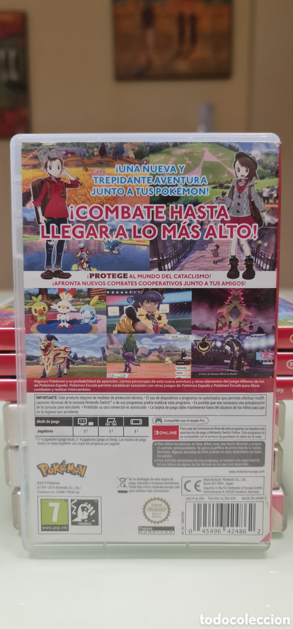 Videojuegos y consolas Nintendo Switch de segunda mano: Pok&eacute;mon Escudo Nintendo Switch - Foto 3