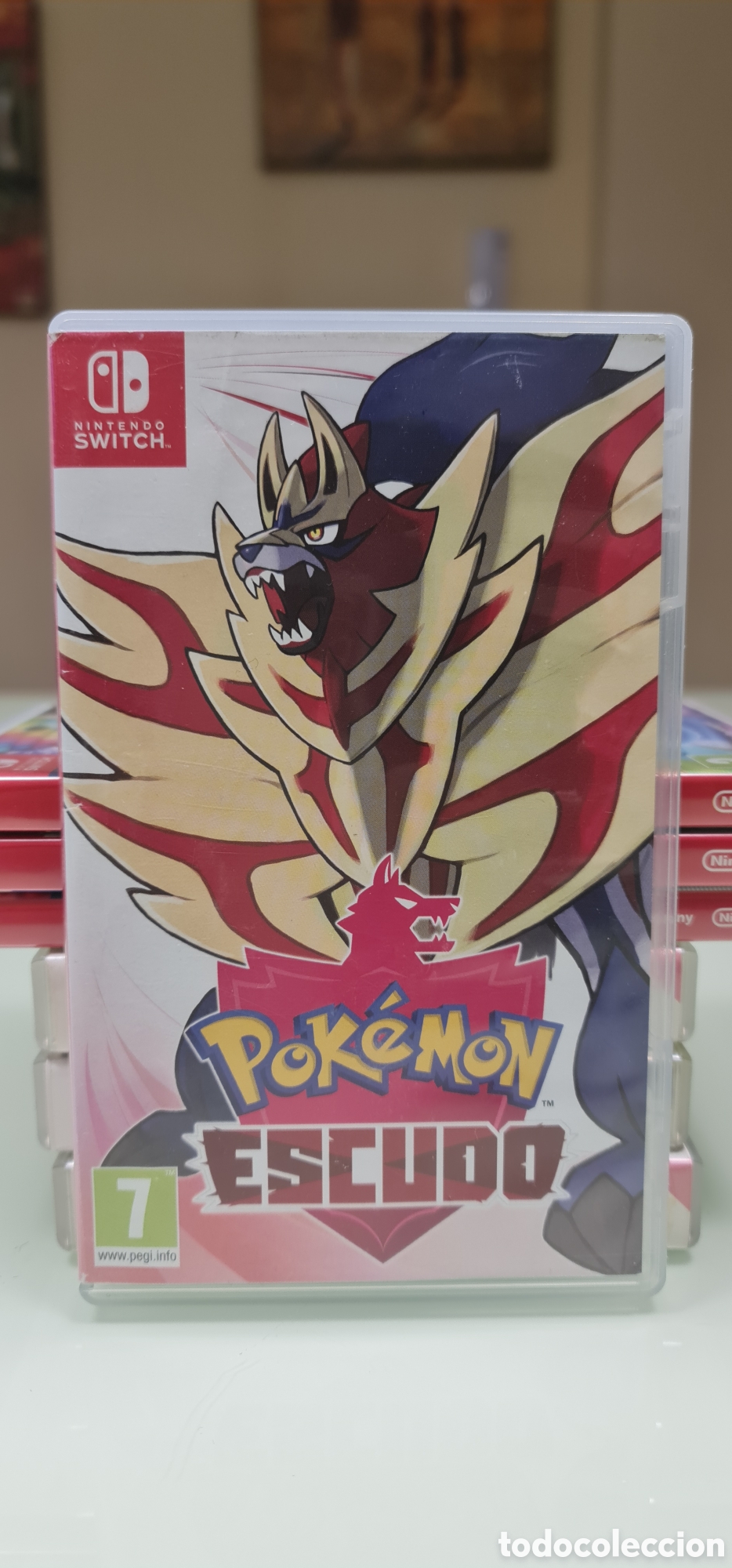Videojuegos y consolas Nintendo Switch de segunda mano: Pok&eacute;mon Escudo Nintendo Switch - Foto 1