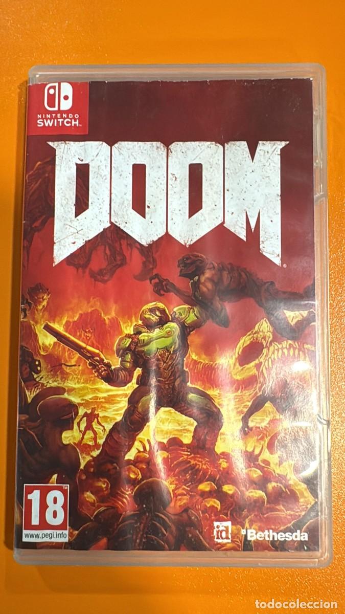 Videojuegos y consolas Nintendo Switch de segunda mano: Doom - SWI (2&ordf; Mano - Bueno) - Foto 1