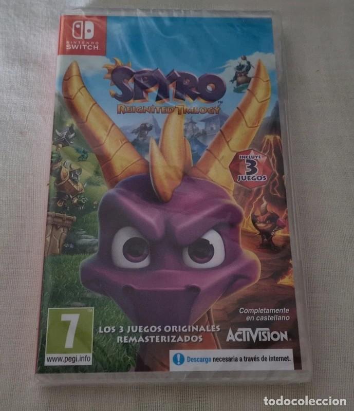 Videojuegos y consolas Nintendo Switch de segunda mano: Spyro Reignited Trilogy Switch - Foto 1