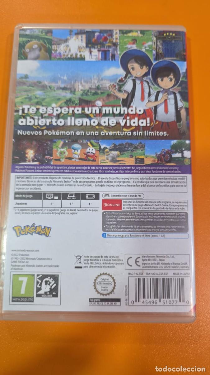 Videojuegos y consolas Nintendo Switch de segunda mano: Pok&eacute;mon Escarlata [Nintendo Switch] - Foto 3
