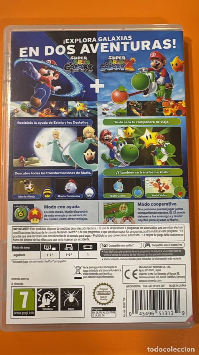 Videojuegos y consolas Nintendo Switch de segunda mano: Super Mario Galaxy + Super Mario Galaxy 2 [Switch] - Foto 2