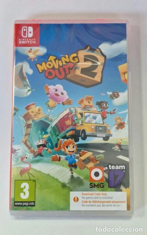 Videojuegos y consolas Nintendo Switch de segunda mano: Moving out 2 Switch (Code in a Box) - Foto 1