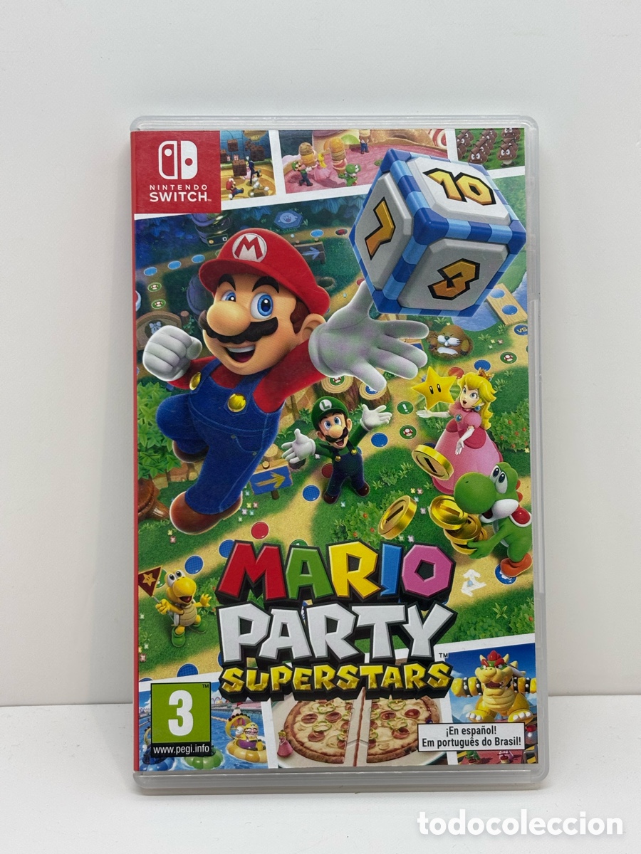Videojuegos y consolas Nintendo Switch de segunda mano: Caja Mario Party Superstars - Foto 1