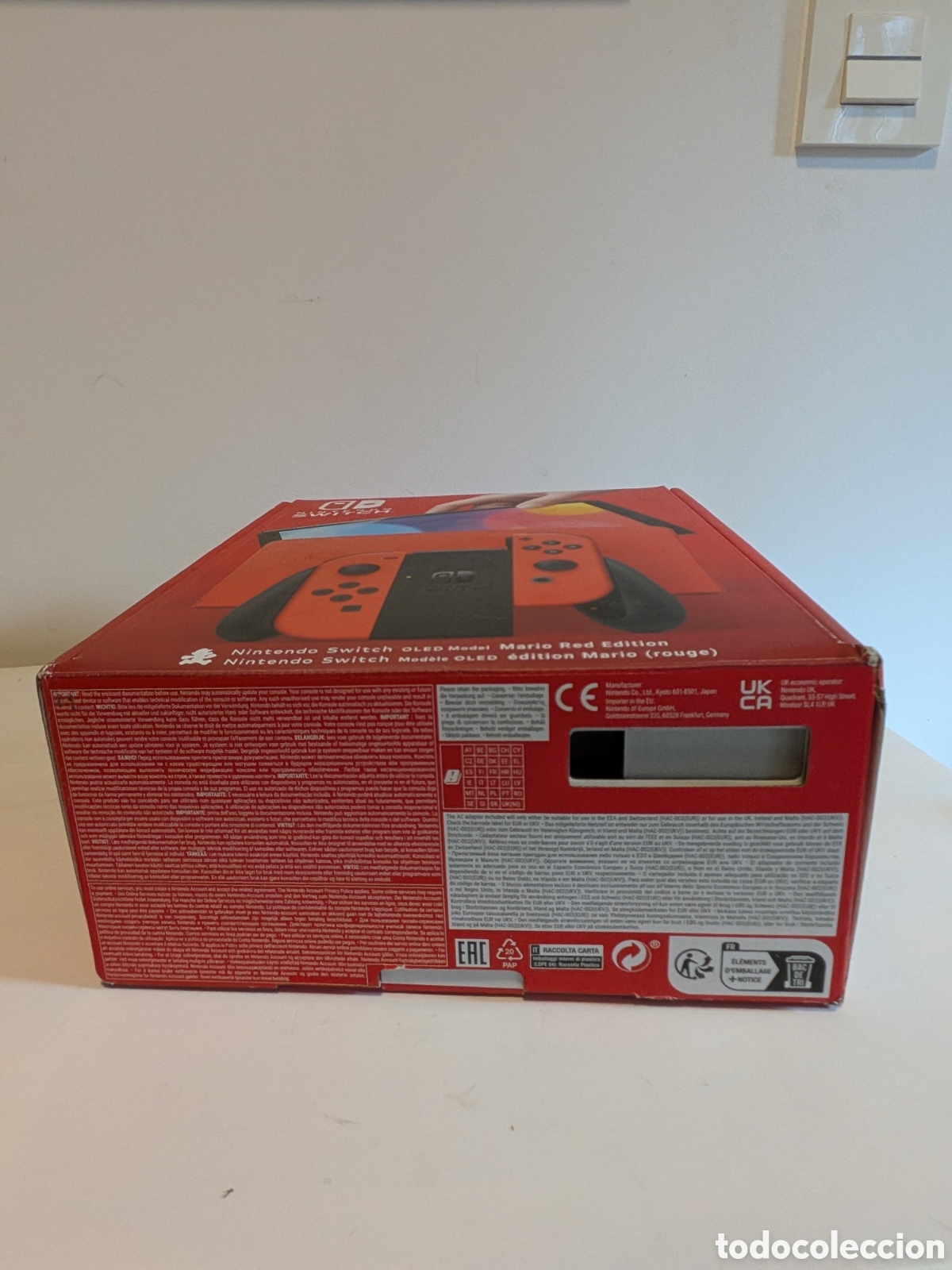 Videojuegos y consolas Nintendo Switch de segunda mano: Nintendo Switch OLED Edici&oacute;n Especial Mario (Rojo) - &iexcl;Impecable y Completa! - Foto 2