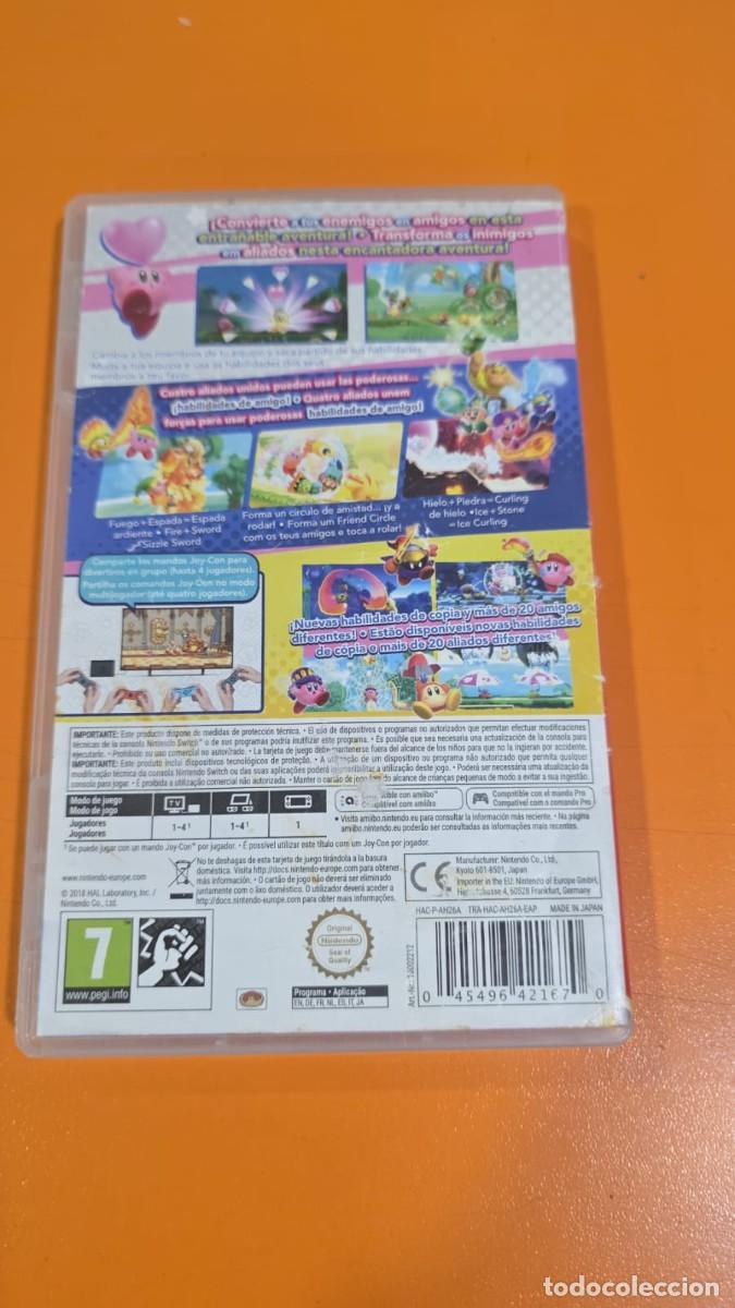 Videojuegos y consolas Nintendo Switch de segunda mano: Kirby Star Allies Nintendo Switch - Foto 2